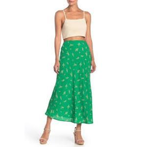 Good Luck Gem Floral Skirt
